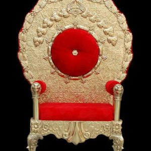Brass Work Chair for wedding decoration