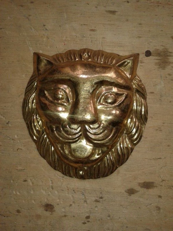 Badge of Lion Face