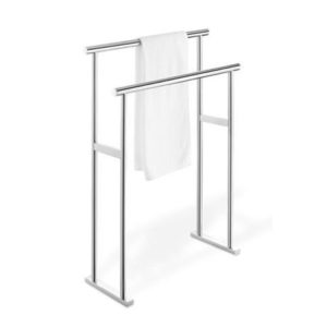 Double Towel Stand in Steel