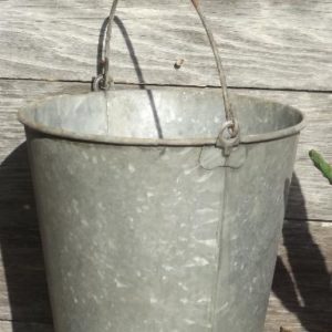 Galvanized Wine Bucket