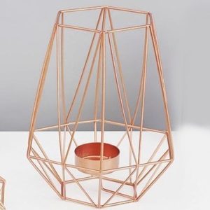 Geometric candle holder