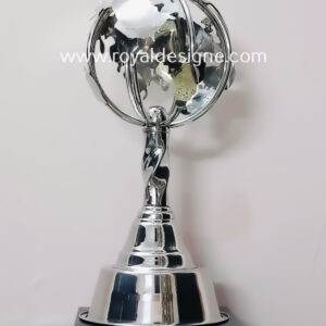 Globe awards and Trophies made exclusively of highest quality Stainless steel
